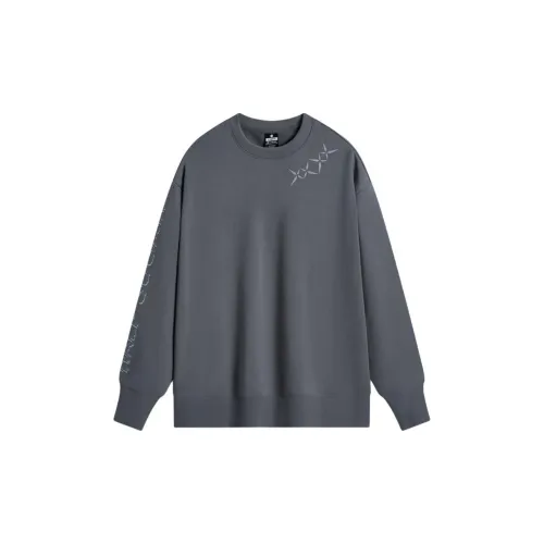 XTEP Semi-sugar Series Sweatshirts Women's Steel Iron Gray