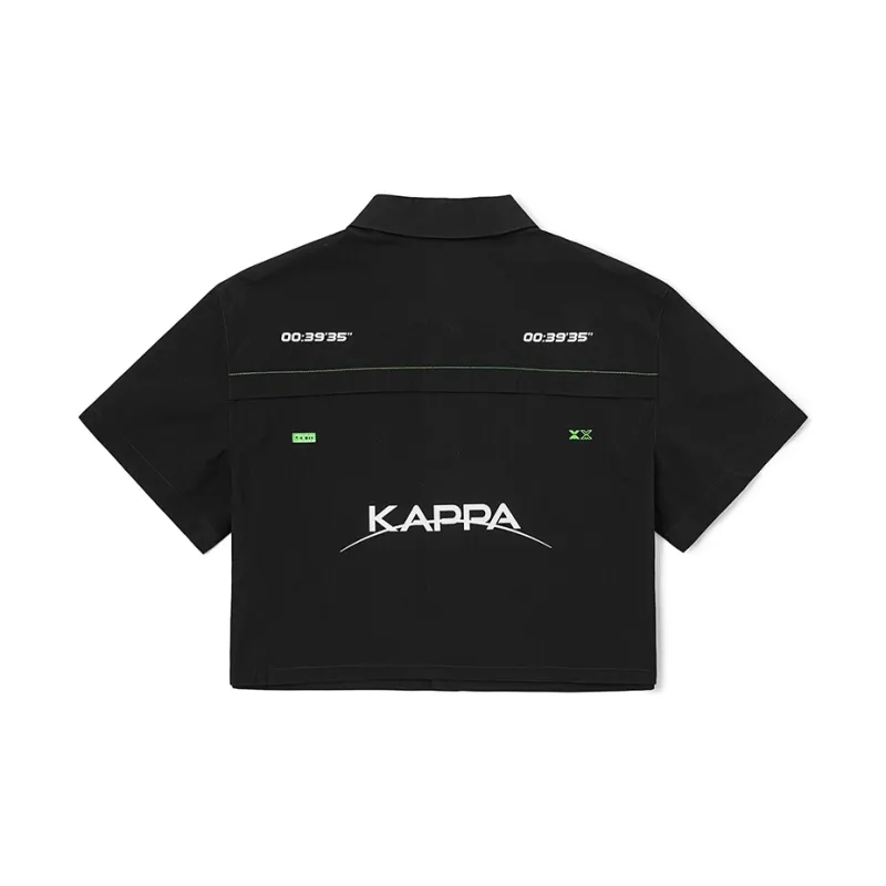 Kappa Crop Tops Women's Black-1