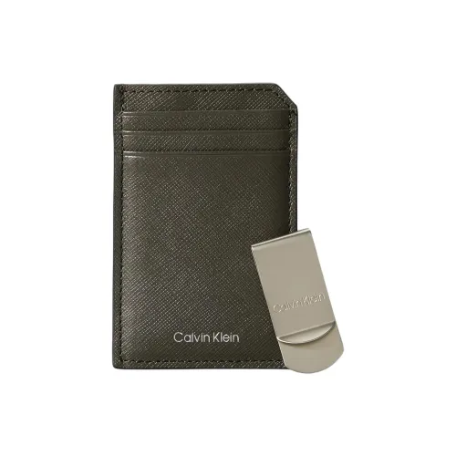 Calvin Klein Card Holders Green