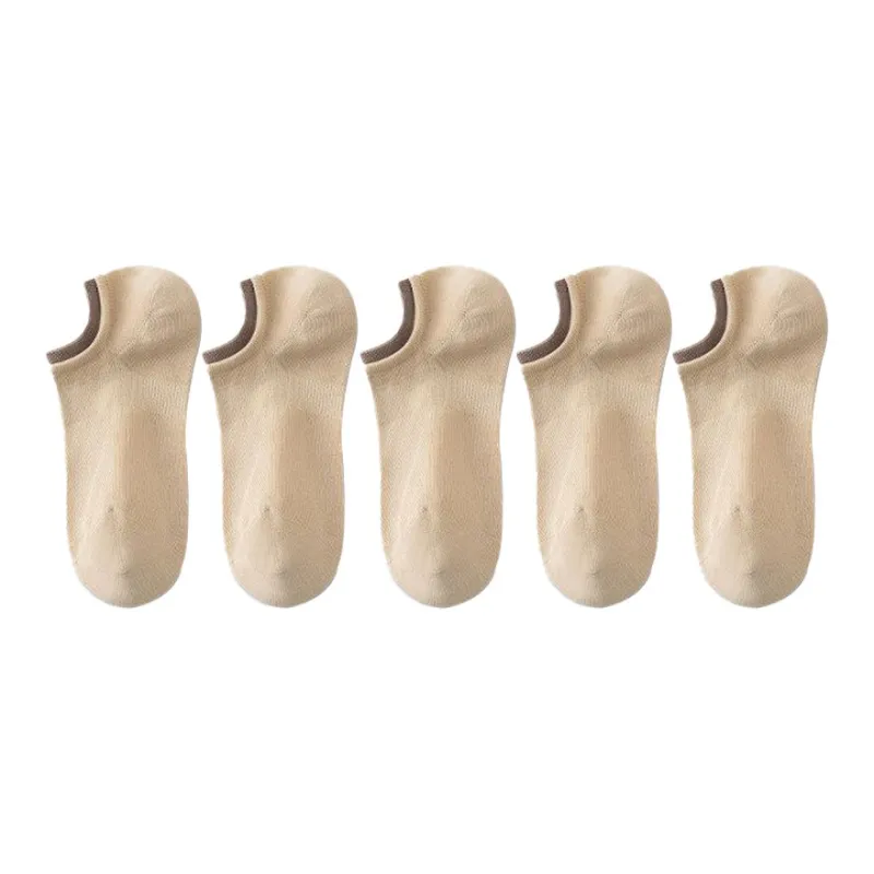 MIIOW No-Show Socks Women's 5 Pack-8