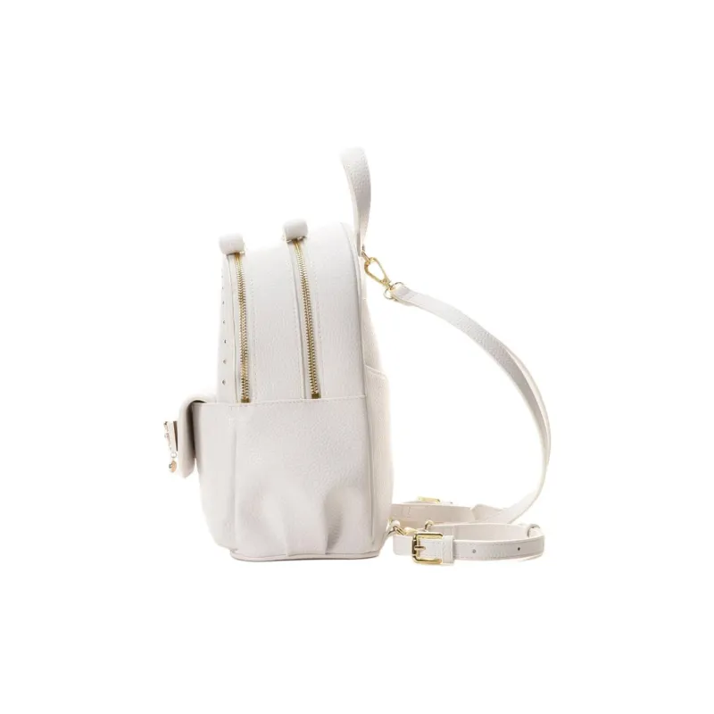 SAMANTHA THAVASA Synthetic Leather Backpack Small Size Women's White-1