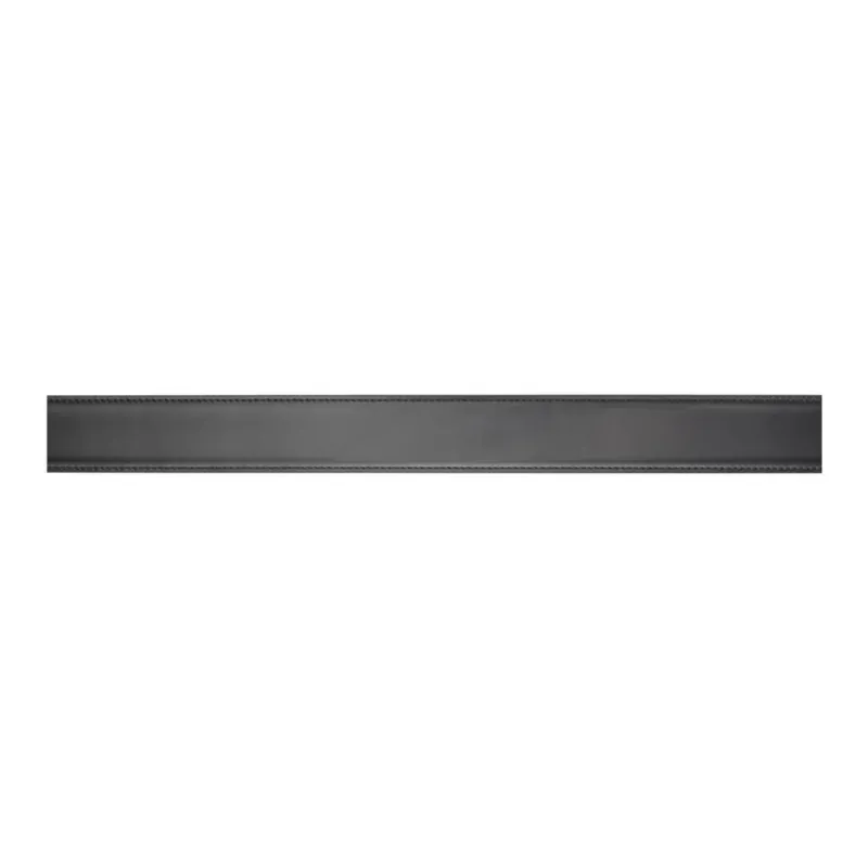FERRAGAMO Calfskin Leather Belts Men's Black Width: 4CM-1