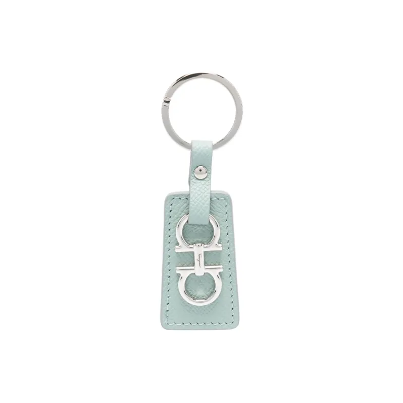FERRAGAMO Calfskin Keychains Women's Blue-0