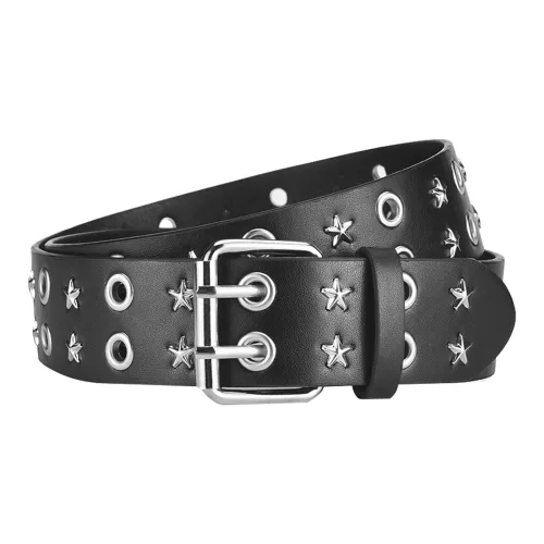 IOTS PU Artificial Leather Belts Unisex 3.8cm