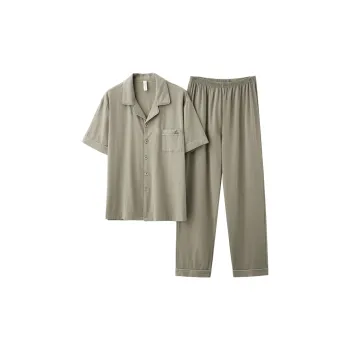 PBENO PD Pajama Set Men's Olive Green