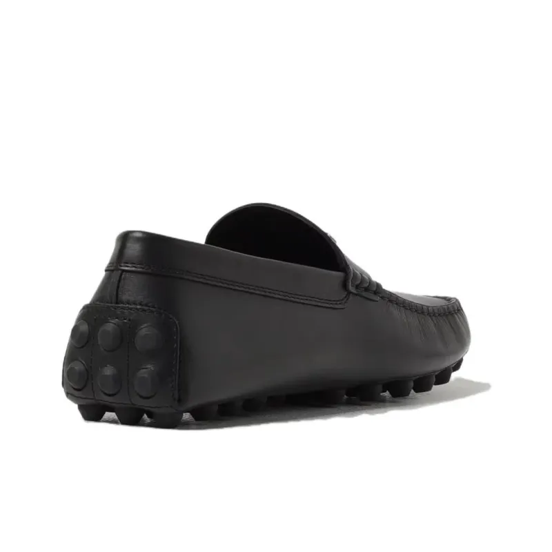 TOD'S Gommino Logo Plaque Loafers-3