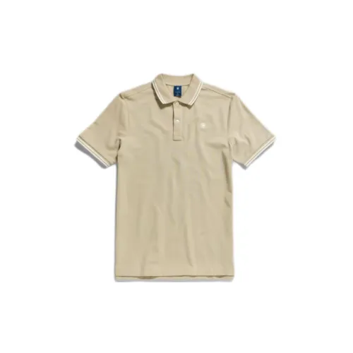 G-STAR RAW Polo Shirts Men Khaki