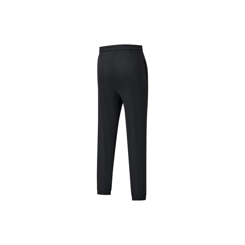 XTEP Knitted Sports Pants Women's Jet Black-1