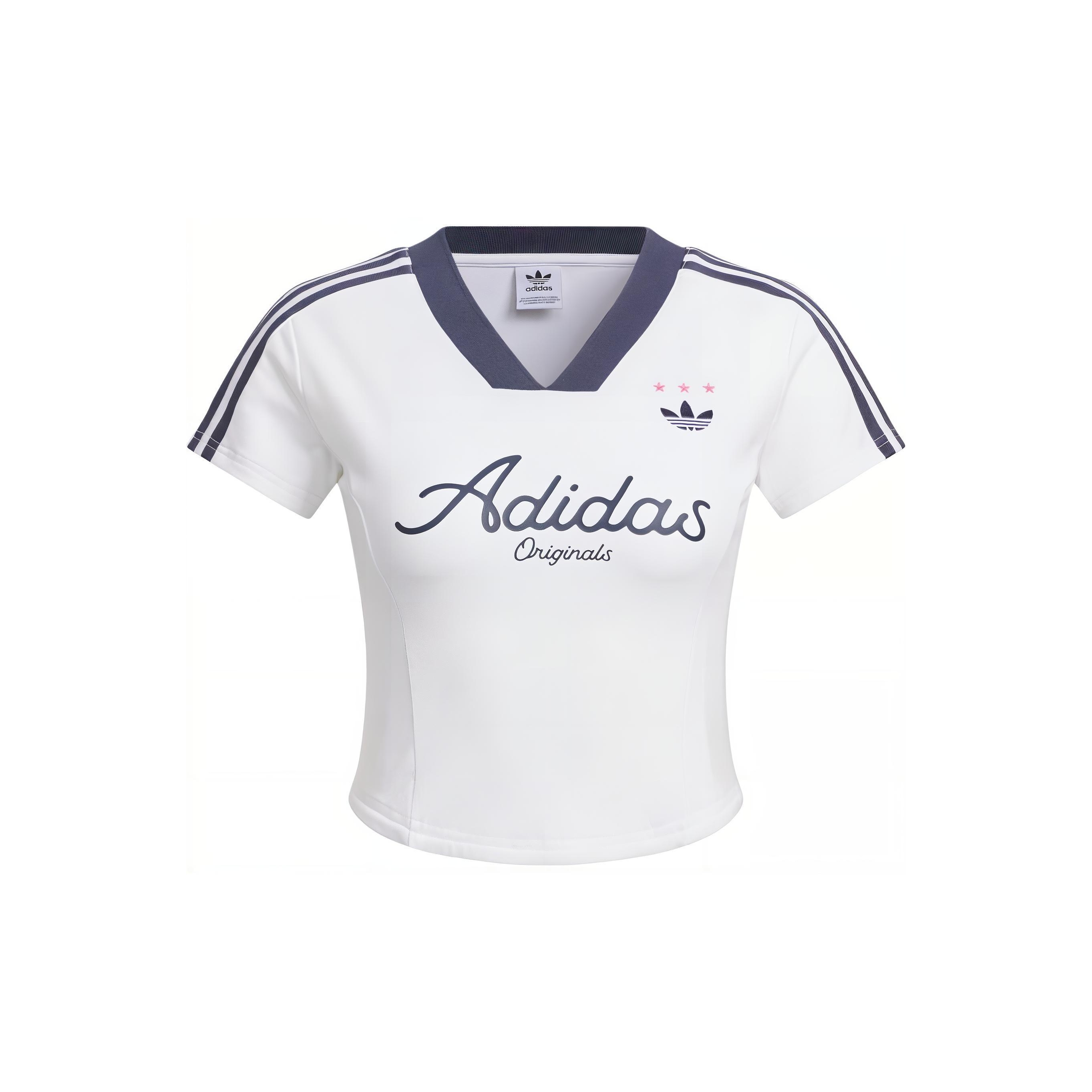 Adidas originals white t shirt women's on sale