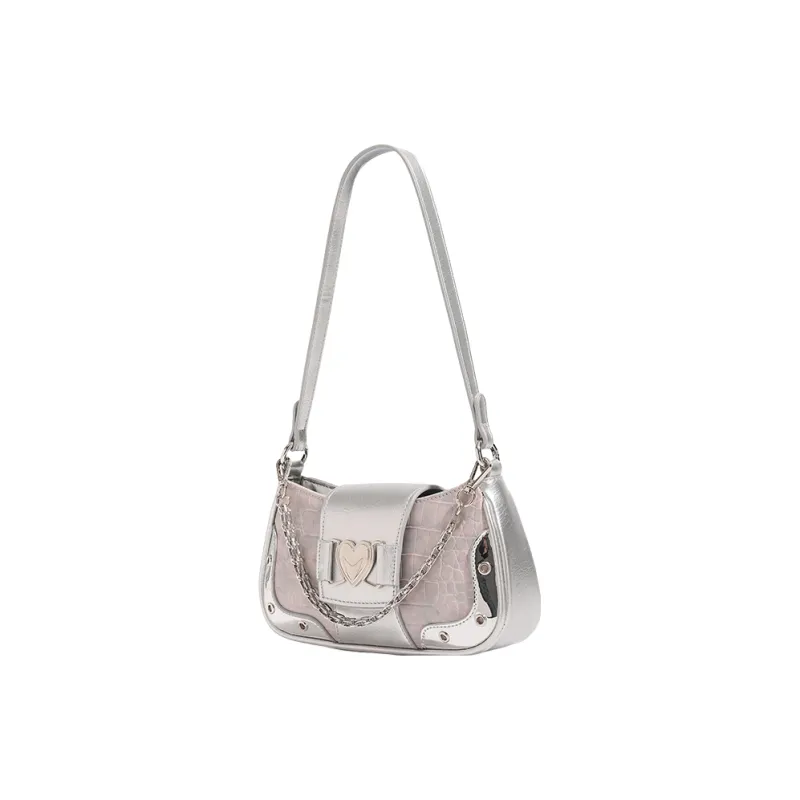 NATTY PU Shoulder Bag Medium Size Women's Multicolor-15