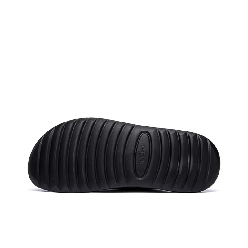 NAVIGARE PU Polyurethane Leather Patchwork Slip-Resistant Abrasion-Resistant Quick-Drying Slide Slippers Men's-9