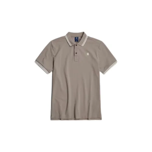 G-STAR RAW Polo Shirts Men Gray