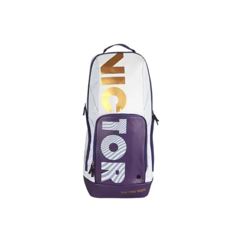 Victor Backpacks Bright White With Medium Purple