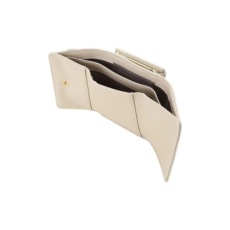 SAMANTHA THAVASA Synthetic Leather Wallet Women's Ecru-2