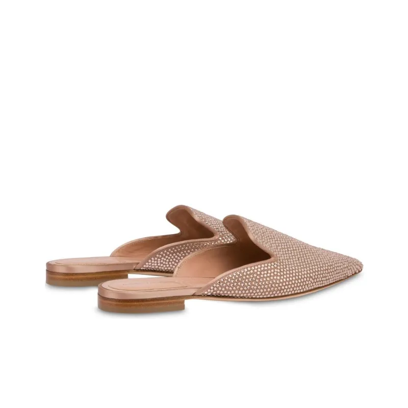 ALBERTA FERRETTI Wrap-toe Slippers Women's Nude-3