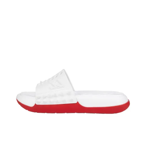 CL LUBOTING Slide Slippers 4cm Women's White
