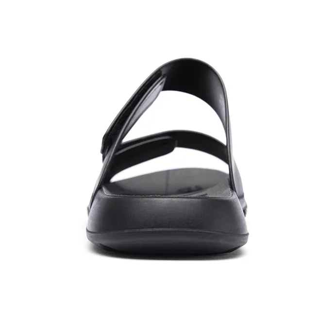 NAVIGARE PU Polyurethane Leather Patchwork Slip-Resistant Abrasion-Resistant Quick-Drying Slide Slippers Men's-3