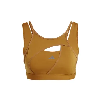 Adidas Neo Powerimpact Luxe Medium Support Bra Women's Brown