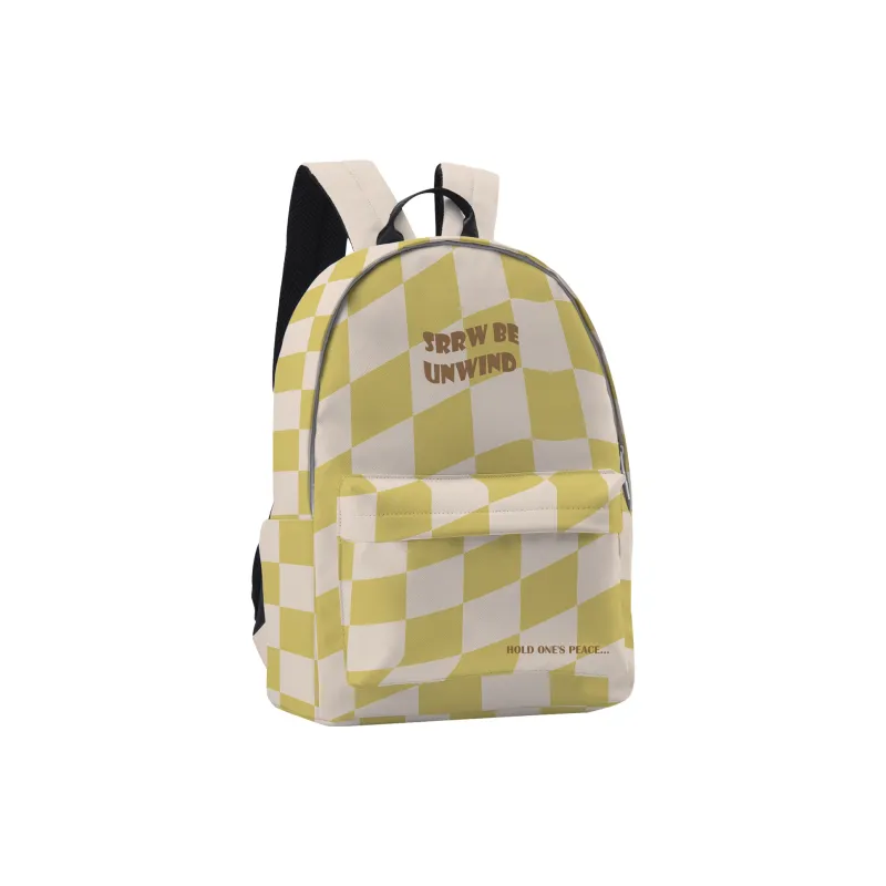 SRRW PU Backpack Regular Unisex Yellow-1