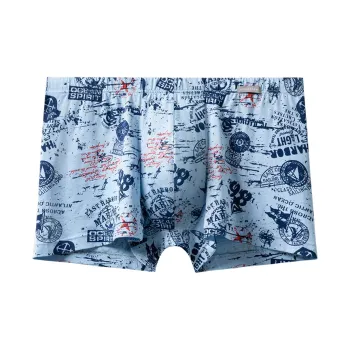 Shuya Underpants Men's 1 Pack Medium Blue