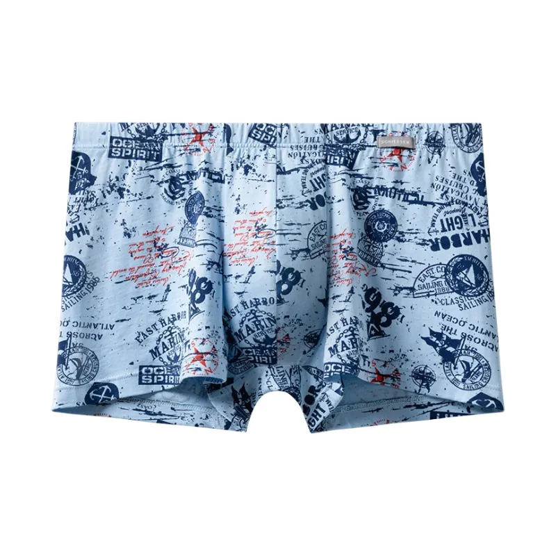 Shuya Underpants Men's 1 Pack Medium Blue-0