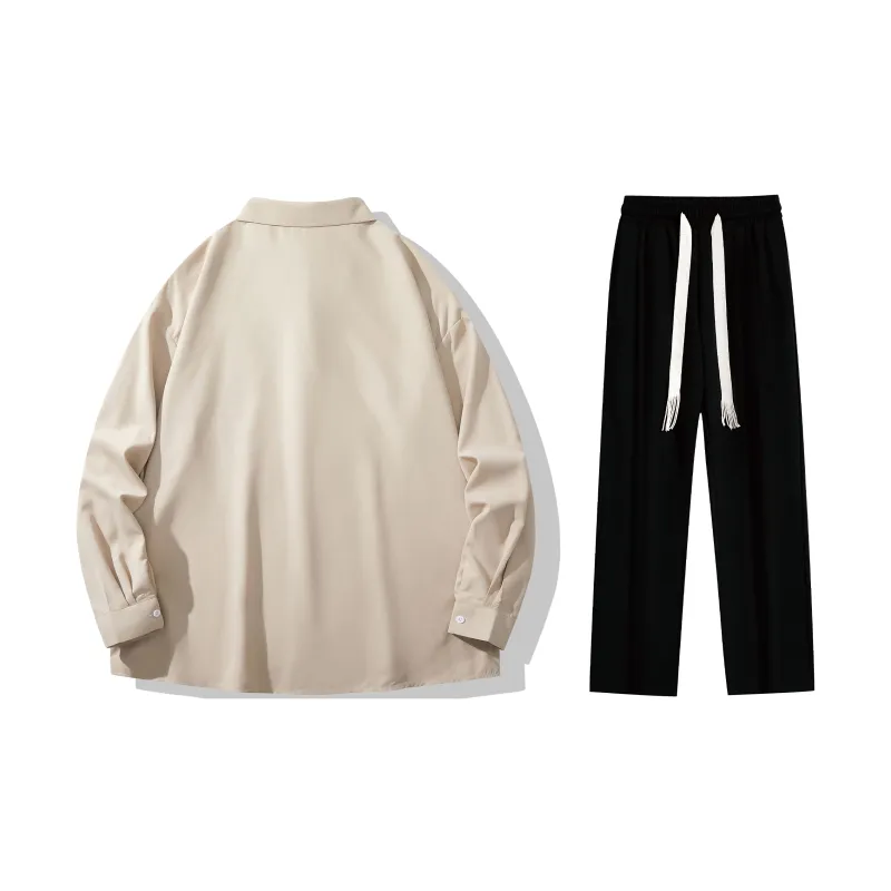 LA'T.WEEKEND Shirt Matching Set Unisex-53