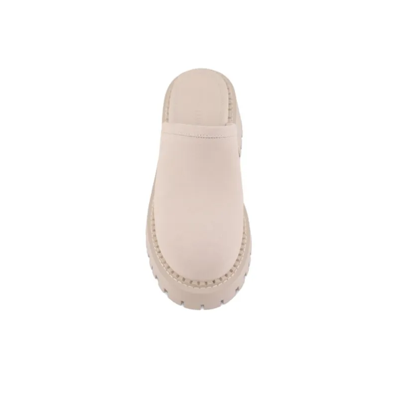 STELLA LUNA Closed Toe Slippers 6cm Women's Beige-3