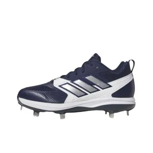 Adidas ICON 8 Slip-Resistant Low-Top Training Shoes Unisex Blue And White Silver