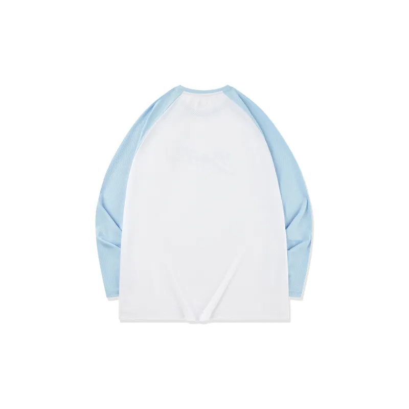 QIAODAN T Shirt Men's Sunny Mountain Blue-1