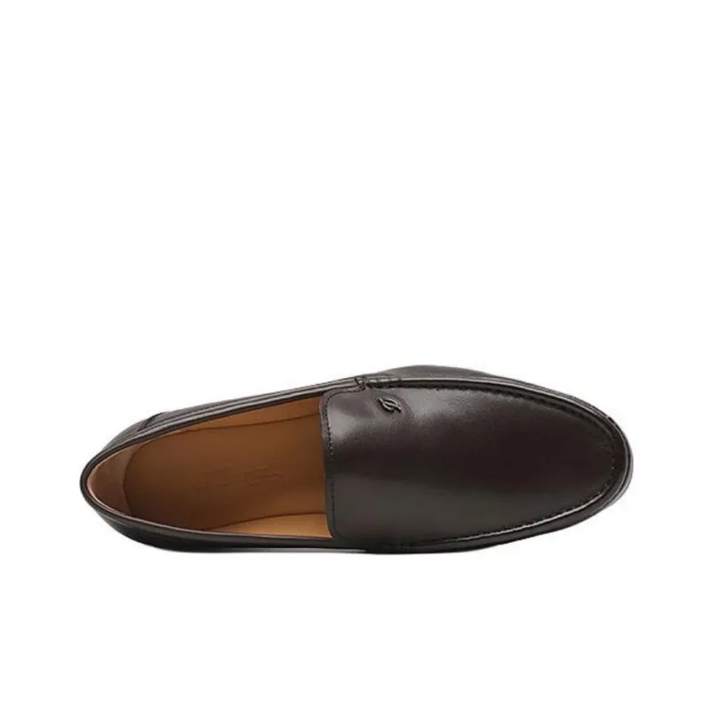 S. T.DUPONT Loafers Men's Coffee-4