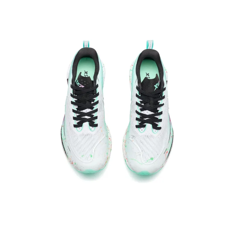 XTEP 360X Series Wear-Resistant Low-Top Running Shoes Women's Night Flow Light-4