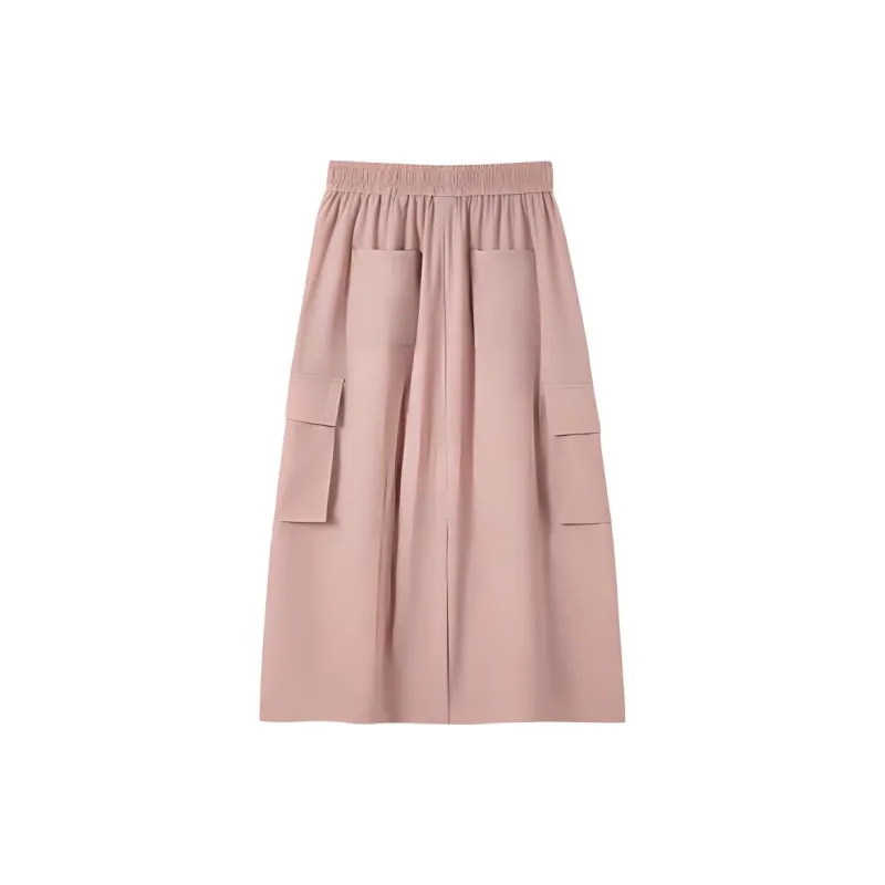 OUTDOOR PRODUCTS Casual Long Skirt Women's Light Coral Pink-1