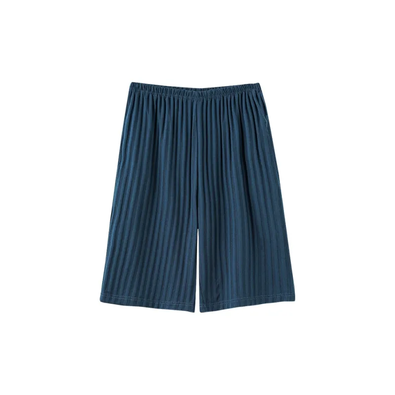 Mulong Family Pajama Pants Men's Navy Blue-0