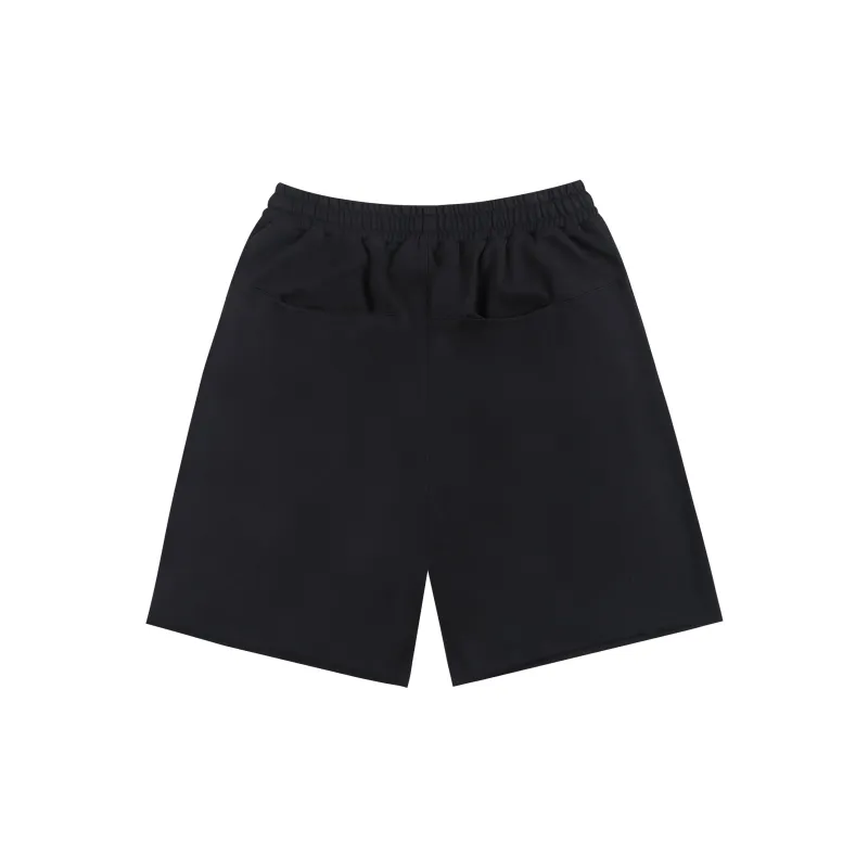 Atry Flower Body LOGO Series Casual Shorts Unisex Black-1
