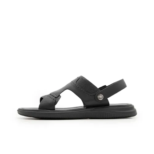 Satchi Beach Sandals Men Black