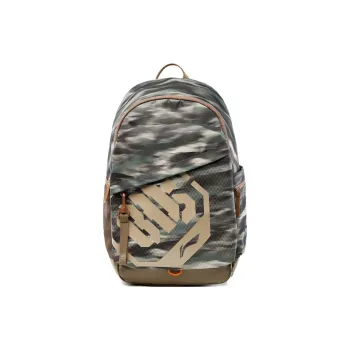 LiNing Polyester Backpack Regular Unisex Camouflage All Over Print