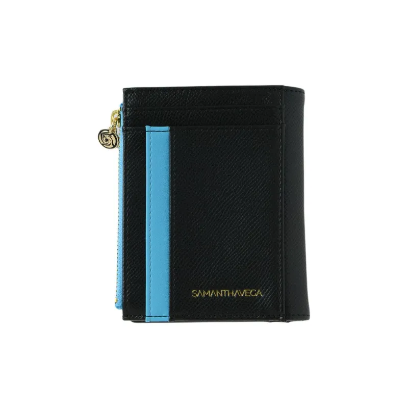 SAMANTHA THAVASA Satoru Gojo Collaboration Synthetic Leather Wallet Women's Black-1