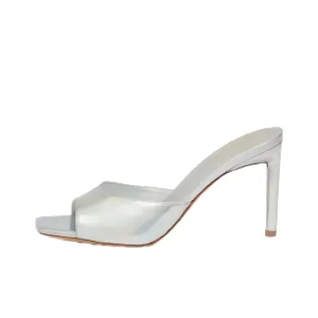 BETTINA VERMILLON Slide Slippers Women's Silver