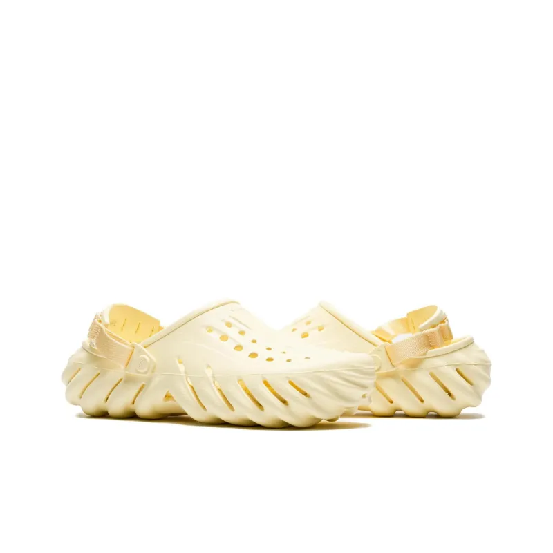 Crocs Echo Clogs Unisex Cream White-2