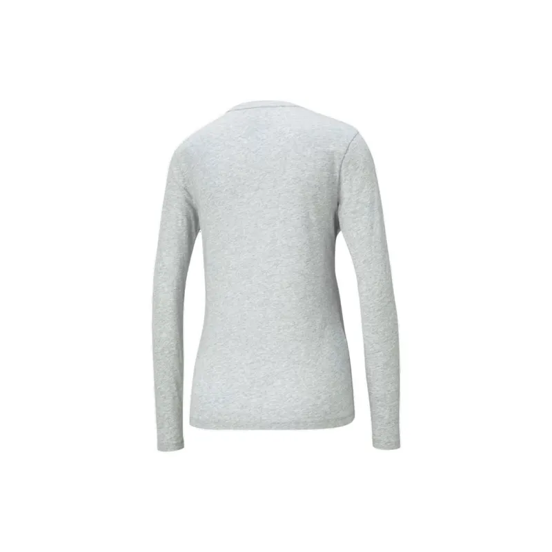 PUMA T Shirt Women's Light Gray-1