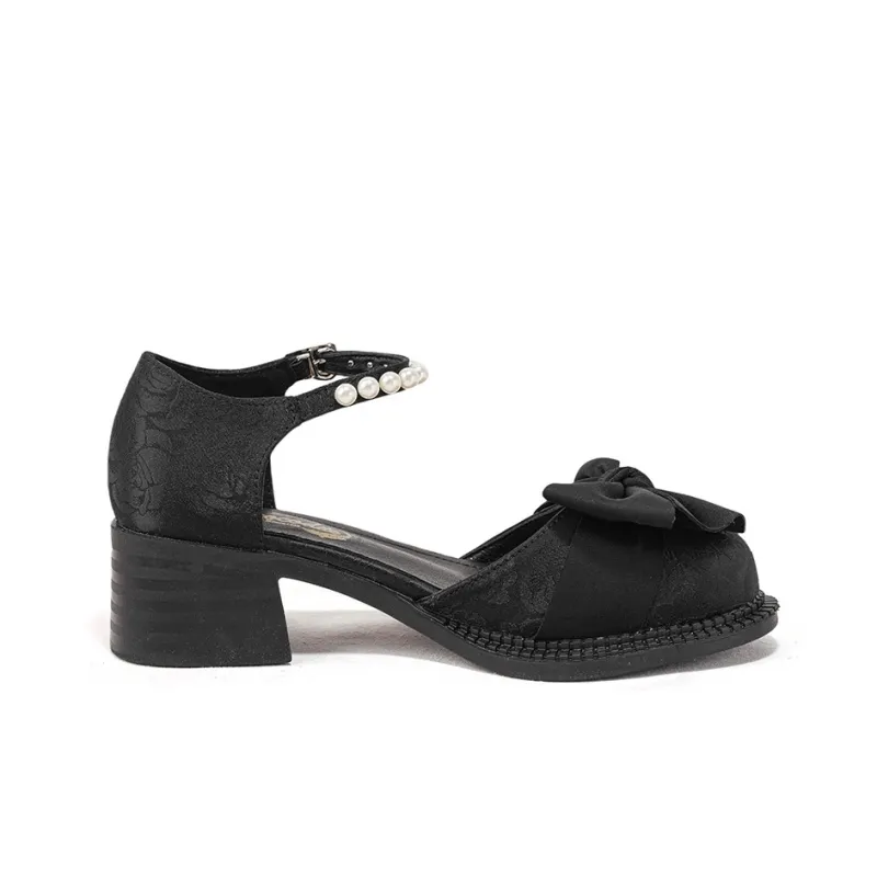 Crocodile Strap Sandals Women's-1