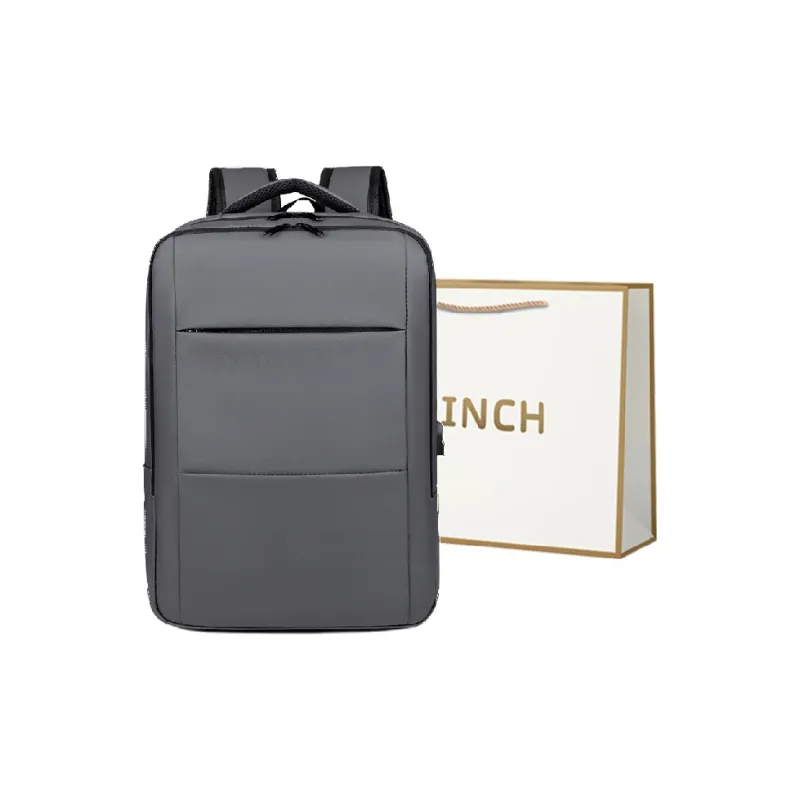 BRINCH Membrana Dermalis Backpack Men's Black/Gray-6