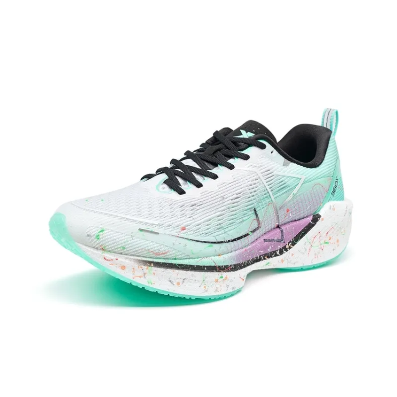 XTEP 360X Abrasion Resistant Low Top Long Distance Running Sprint Running Shoes Men's Dark Night Iridescent-2