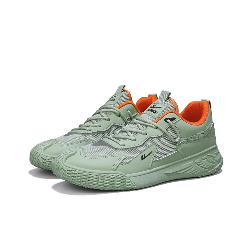 WARRIOR Casual Shoes Men Low Top Beige Khaki Dark Blue/White Dark Blue Dark Gray/Green/Black Khaki Orange-18