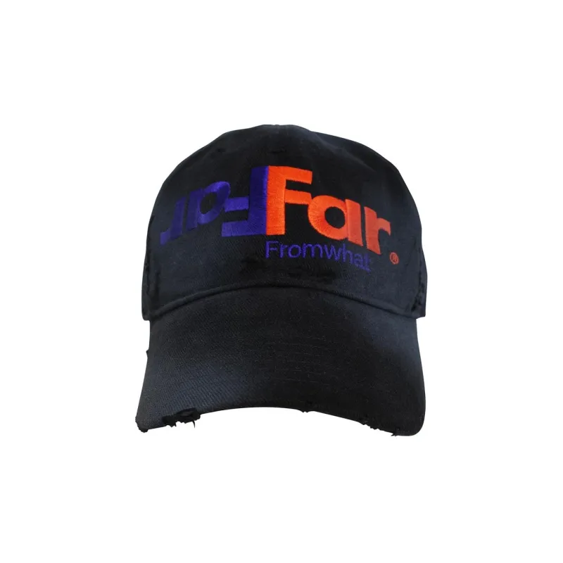 FARFROMWHAT Cotton Baseball Caps Men's Black-1