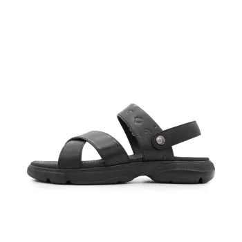 Satchi Beach Sandals Men's Black