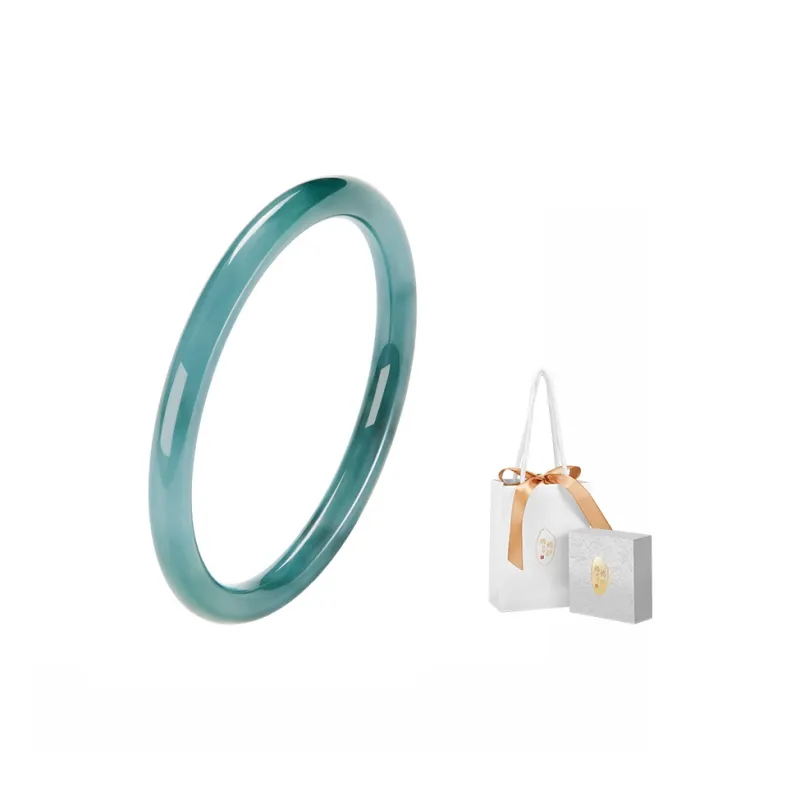 MAMADESHOUHU Glutinous Jade Bangles Women's-2