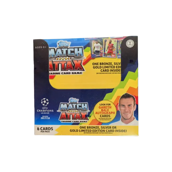 Topps 2017 18 Match Attax UEFA Champions League Game Edition, Box Sports Cards Full Box-1