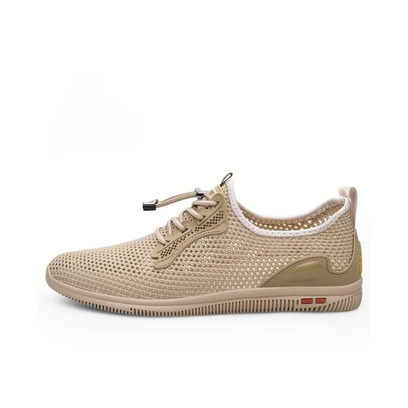 AUSFAMDS Anti-Slip Wear-Resistant Breathable Quick Dry Low-Top Casual Shoes Men's-6