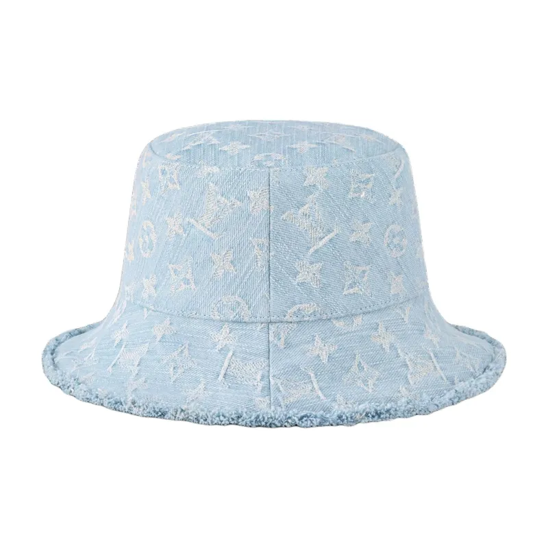 LOUIS VUITTON Monogram Denim Bucket Hat-2